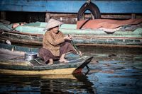 Kambodscha Floating village-5262